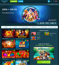 Volna Casino Screenshot